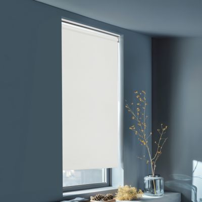 Store enrouleur occultant sans perçage Boreas 2 blanc l.45 x H.140cm Goodhome