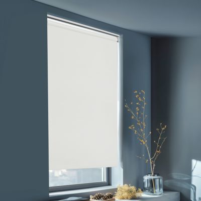Store enrouleur occultant sans perçage Boreas 2 blanc l.90 x H.180cm Goodhome