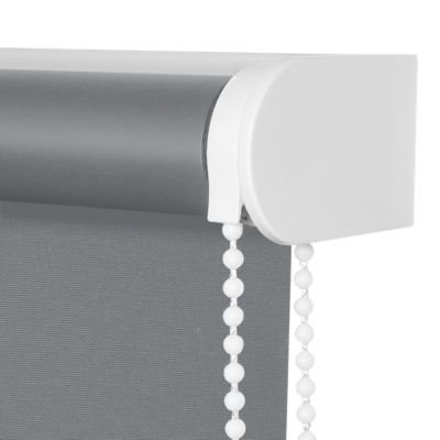 Store enrouleur occultant sans perçage Boreas 2 gris béton l.45 x H.140cm Goodhome