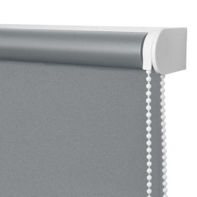 Store enrouleur occultant sans perçage Boreas 2 gris béton l.90 x H.180cm Goodhome