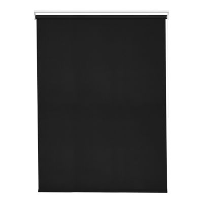 Store enrouleur occultant sans perçage Boreas 2 noir l.160 x H.240cm Goodhome