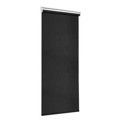 Store enrouleur occultant sans perçage Boreas 2 noir l.55 x H.180cm Goodhome