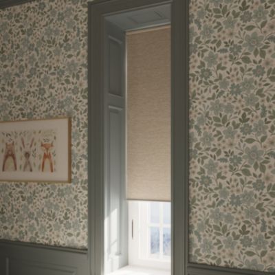 Store enrouleur occultant sans perçage Iwerne beige l.40 x H.140cm Goodhome