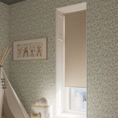 Store enrouleur occultant sans perçage Iwerne beige l.60 x H.180cm Goodhome