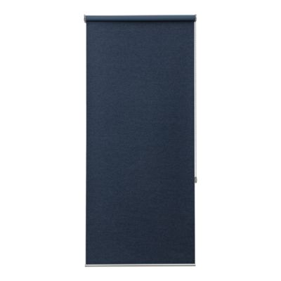 Store enrouleur occultant sans perçage Iwerne bleu marine l.75 x H.180cm Goodhome