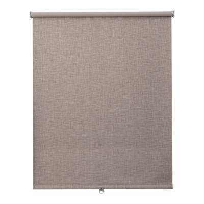 Store enrouleur occultant sans perçage Novan taupe l.120 x H.180cm Goodhome