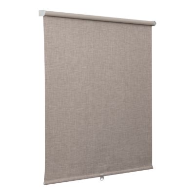 Store enrouleur occultant sans perçage Novan taupe l.120 x H.180cm Goodhome