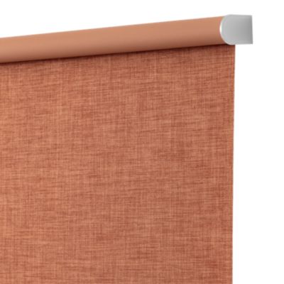 Store enrouleur occultant sans perçage Novan terracotta l.40 x H.140cm Goodhome