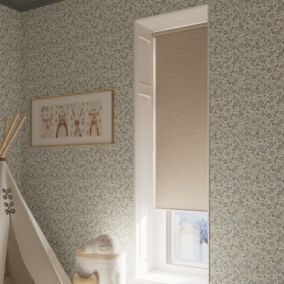 Store enrouleur occultant thermique Iwerne pose facile beige L.60 x l.180cm Goodhome