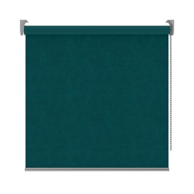 Store enrouleur occultant Velours bleu 90 x 190 cm