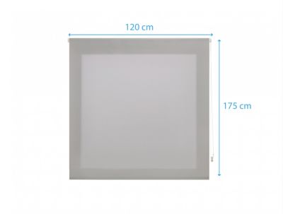 Store enrouleur Polyester Translucide 120x175