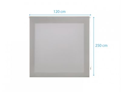 Store enrouleur Polyester Translucide 120x250