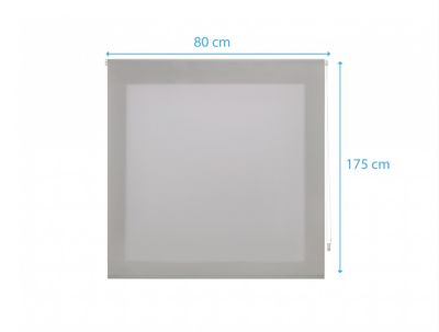 Store enrouleur Polyester Translucide 80x175