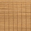 Store enrouleur Roll'Up bambou tissé chamois Madeco L.250 x l.150cm