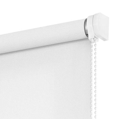 Store Enrouleur Screen Tamisant et Isolant Thermique Blanc 140 x 180 cm