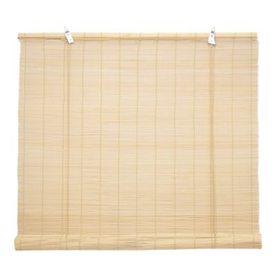 Store enrouleur tamisant Bamboo beige l.90 x H.180cm