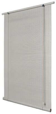 Store enrouleur tamisant bois gris clair H.180 x 80cm Ballauff