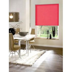 Store Enrouleur Tamisant Coloré (100x250 cm - Rouge)