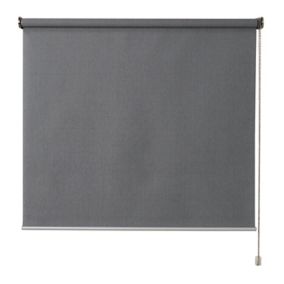 Store enrouleur tamisant Colours Iggy gris 90 x 240 cm