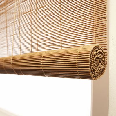 Store enrouleur tamisant en bambou 100x180cm Madeco