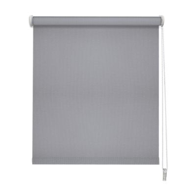 Store enrouleur tamisant gris clair l.120 x H.190cm Madeco