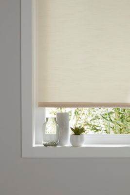 Store enrouleur tamisant ivoire 120 x 160 cm