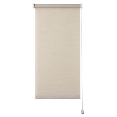 Store Enrouleur Tamisant Samba Blanc, L.45 X H.190 Cm Remontée Auto