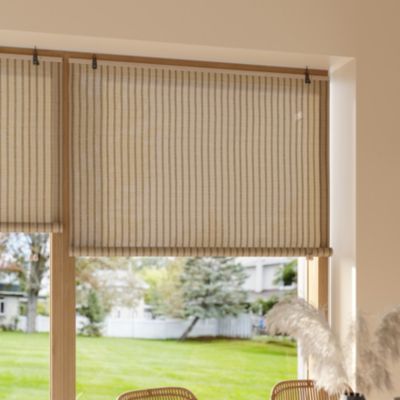 Store enrouleur tamisant sans perçage Awatea beige l.120 x H.180cm Goodhome
