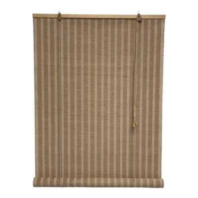 ESLIR Store Romain Sans Perçage Opaque Beige 80 X 140 Cm - Rideau Cuisine Avec Crochets