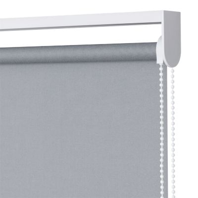 Store enrouleur tamisant sans perçage Halo 2 gris béton l.75 x H.240cm Goodhome