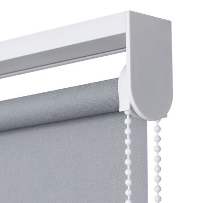 Store enrouleur tamisant sans perçage Halo 2 gris béton l.75 x H.240cm Goodhome