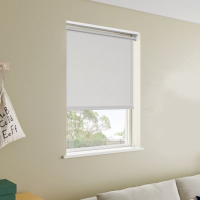 Store enrouleur tamisant sans perçage Halo 2 gris perle l.120 x H.180cm Goodhome