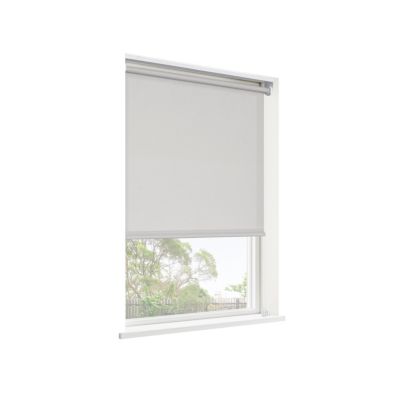 Store enrouleur tamisant sans perçage Halo 2 gris perle l.75 x H.240cm Goodhome