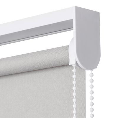 Store enrouleur tamisant sans perçage Halo 2 gris perle l.75 x H.240cm Goodhome