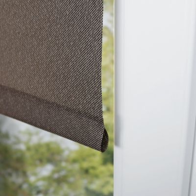 Store enrouleur tamisant taupe l.180 x H.190cm Madeco