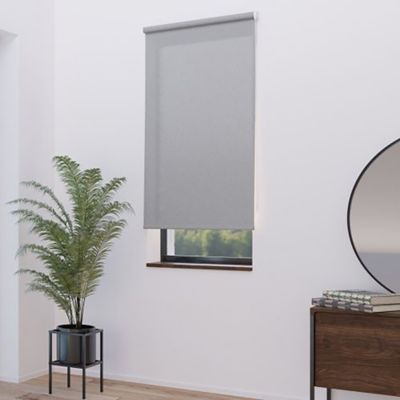 Store enrouleur thermique Madeco l.90cm x H.190cm gris