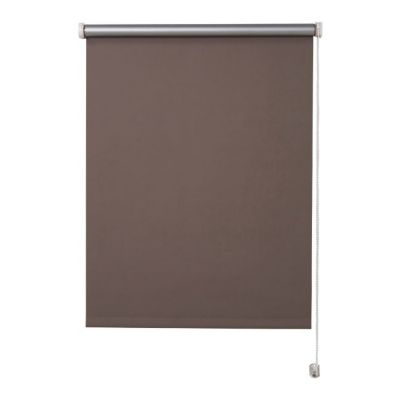 Store enrouleur thermique occultant Pama marron l.55 x H.195cm Colours
