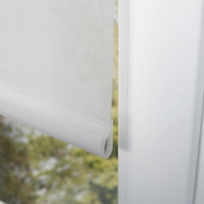Store enrouleur voile blanc l.60 x H.190cm Madeco