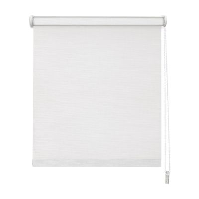 Store enrouleur voile Madeco l.60 x H.190cm blanc