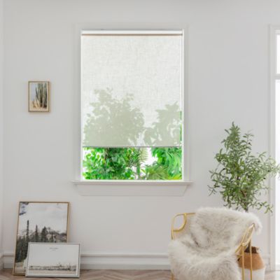 Store enrouleur voile sans perçage Emini beige l.120 x H.180cm Goodhome