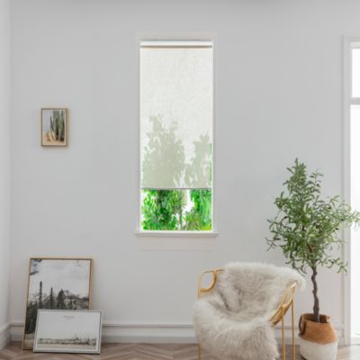 Store enrouleur voile sans perçage Emini beige l.55 x H.180cm Goodhome