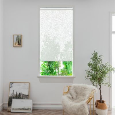Store enrouleur voile sans perçage Flasor blanc cassé l.60 x H.180cm Goodhome
