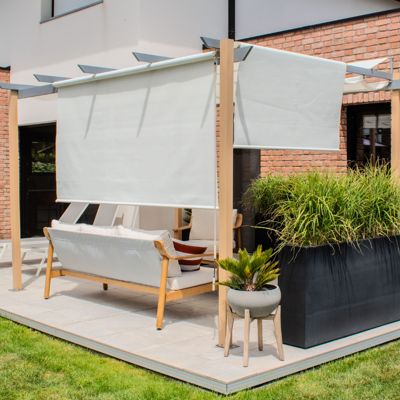 Store extérieur screen H 250 cm x L 150 cm Beige