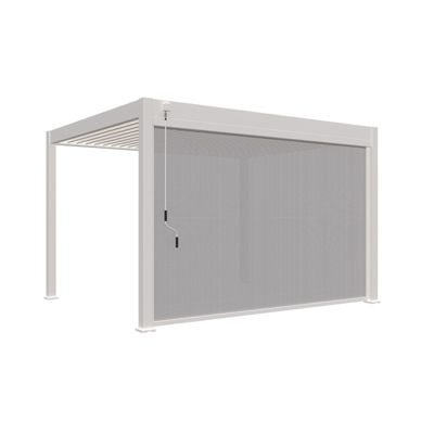 Store latéral motorisé 4M OMBREA VS - Blanc