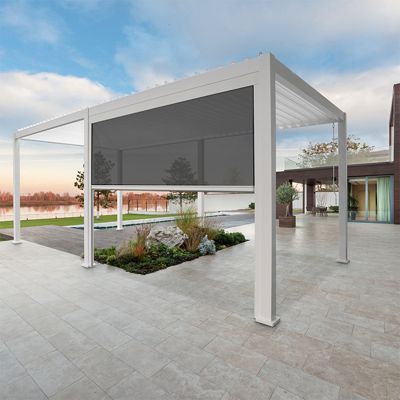 Store latéral OMBREA 4M - Blanc