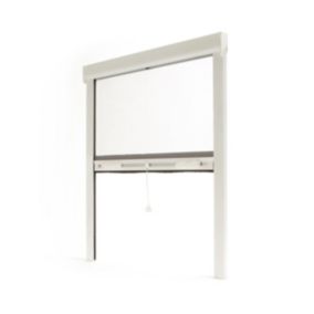 Store Moustiquaire Recoupable LUXE - L80 x H100cm - Blanc