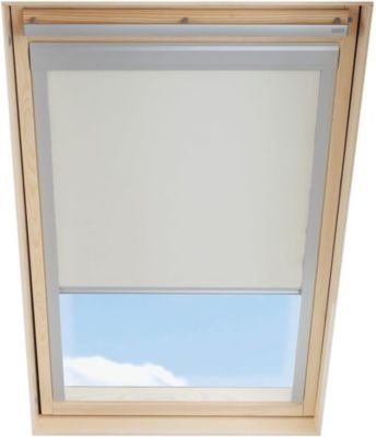 Store Occultant Compatible avec VELUX Beige Clair