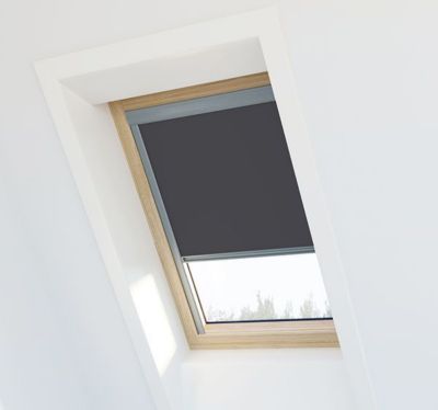 Store occultant compatible fenêtre de toit VELUX  pour dimension 304 ou 1 ou M04 - Gris Anthracite