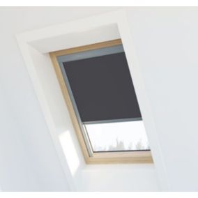 Store occultant compatible fenêtre de toit VELUX  pour dimension MK04 - Gris Anthracite