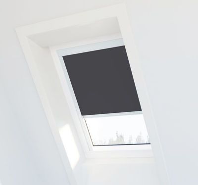 Store occultant compatible Velux  CK04 - Gris Anthracite